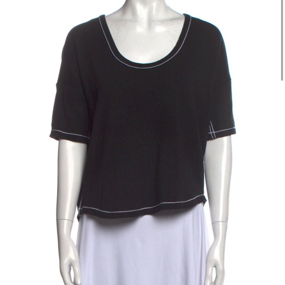 Rag & Bone Scoop Neck Short Sleeve T-Shirt